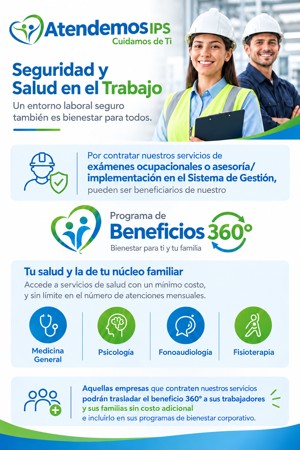 Programa Beneficios 360° de Atendemos IPS